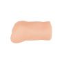 Masturbator waginalny z wibracją Afrodyta Cyberskin 15 cm biały - 6