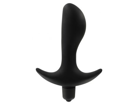 Korek analny wibrujący ToyJoy Private Dancer czarny silikonowy - 2