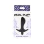 Korek analny wibrujący ToyJoy Private Dancer czarny silikonowy - 4