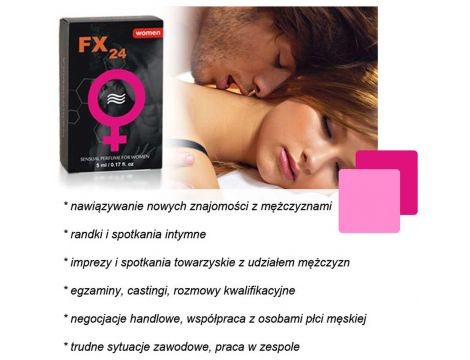 Feromony damskie FX24 Aurora rollon aromatyczny 5 ml - 3