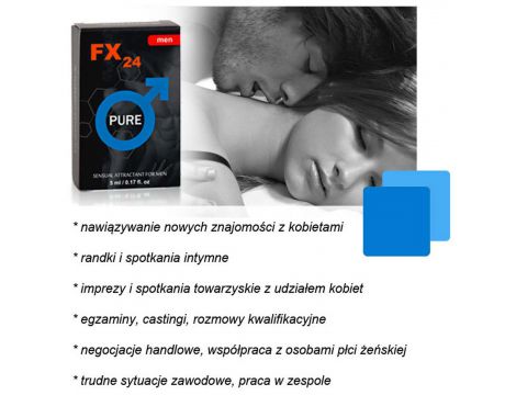 Feromony męskie bezzapachowe FX24 Aurora rollon 5ml - 4