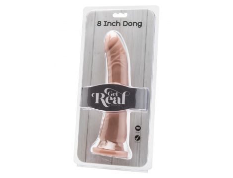 Dildo realistyczne Get Real ToyJoy 20 cm jasny odcień skóry - 4