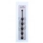 Sznur analny silikonowy 5 kulek Dream Toys czarny 28 cm - 2