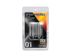Przelotowa nakładka wzmacniająca Stay Hard Blush 01 transparentna
