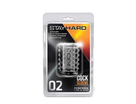 Przelotowa nakładka Stay Hard Blush transparentna