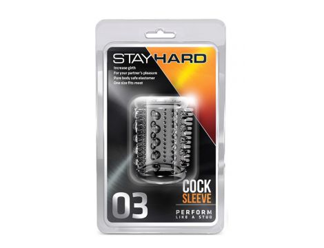 Nakładka przelotowa Stay Hard 03 Blush transparentna