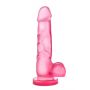 Dildo żelowe Blush B Yours Sweet n Hard 4 różowe - 3