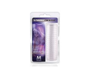 Przedłużka TPE Blush M For Men Stroke Sleeve przezroczysta
