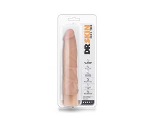 Wibrator realistyczny Dr Skin Cock Vibe 1 Blush PVC