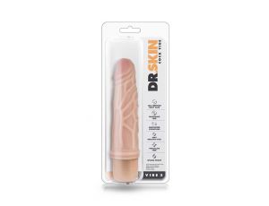Wibrator realistyczny Dr Skin Cock Vibe 3 Blush PVC cielisty