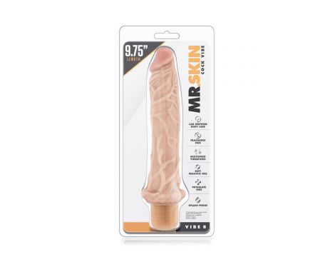 Wibrator realistyczny żylasty Blush cielisty PVC 4,5 cm