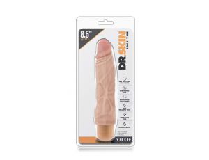 Wibrator realistyczny Dr Skin Cock Vibe 10 Blush cielisty PVC
