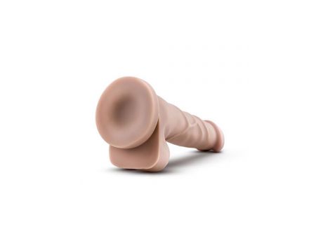 Realistyczne dildo Blush Dr. Skin Basic cieliste PVC - 5