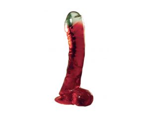 Dildo z przyssawką Lazy Buttcock 6.5 czerwone NMC