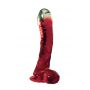 Dildo z przyssawką Lazy Buttcock 6.5 czerwone NMC - 2