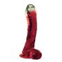 Dildo z przyssawką Lazy Buttcock 6.5 czerwone NMC - 5