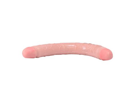 Dildo podwójne realistyczne Real Rapture PVC 34 cm - 3