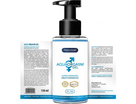 Żel Aqua Orgasm na bazie wody Medica 150 ml - 2