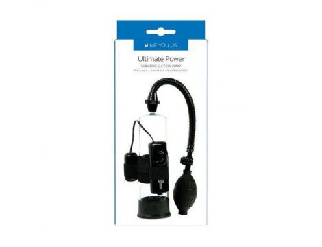 Wibracyjna pompka do penisa Ultimate Power Me You Us 20 cm - 5