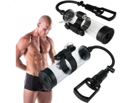 Wibracyjna pompka do penisa Ultimate Power Me You Us 20 cm