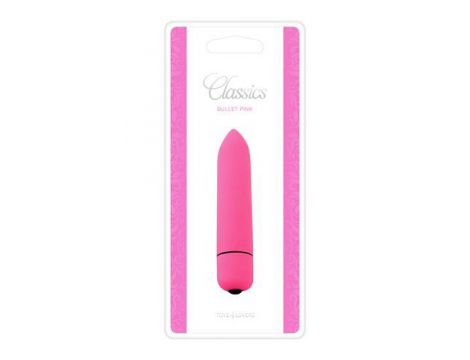 Wibrator bullet Classics Toyz4lovers różowy 9 cm