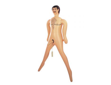 Lalka nadmuchiwana Big John NMC PVC z wibrującym penisem - 3
