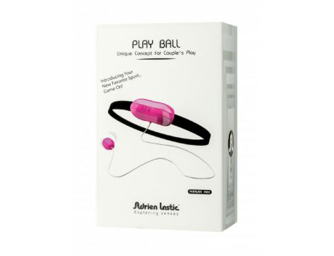 Wibrujące jajko Play Ball Adrien Lastic z pilotem 3,9 cm - 3