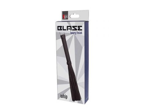 Flogger skórzany czarny Blaze Dream Toys