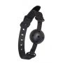 Oddychający knebel kulowy Blaze Dream Toys czarny - 3