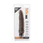 Realistyczny wibrator Dr Skin Cock Vibe czekoladowy 7 cali - 2