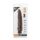 Realistyczny wibrator Dr Skin Cock Vibe czekoladowy 7 cali