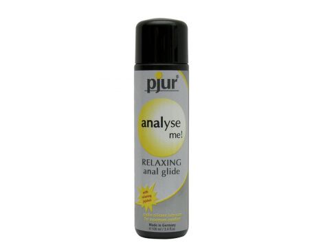 Żel silikonowy analny odprężający Pjur analyse me! glide z jojobą 100ml