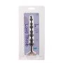 Pręt analny Love Throb NMC czarny miękki PVC z przyssawką ø4cm - 2