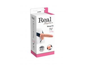 Proteza penisa Real Rapture strap on 20.5 cm wodoodporna