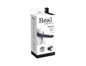 Proteza penisa Real Rapture 20.5 cm czarny wodoodporna