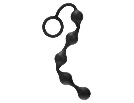 Kulki analne silikonowe Me You Us Onyx 20.5 cm - 2