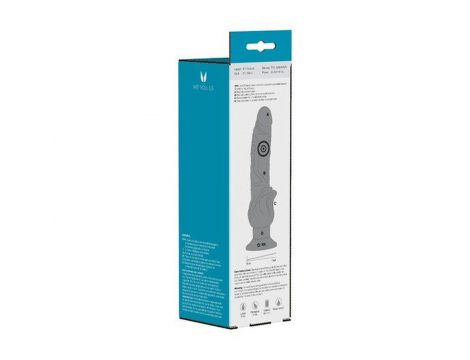 Wibrator żelowy realistyczny Me You Us Mounty 6 różowy 21 cm - 4