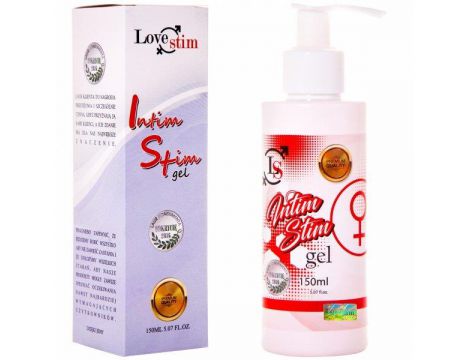 Żel intymny LoveStim rozgrzewający zapach róży 150 ml