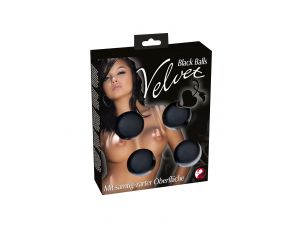 Kulki miłosne czarne You2Toys 24 cm