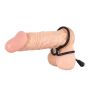Pierścień erekcyjny Bad Kitty czarny silikon 38 cm - 5