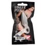 Korek analny transparentny z pętlą na palec You2Toys 9,5 cm - 3