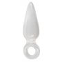 Korek analny transparentny z pętlą na palec You2Toys 9,5 cm - 5