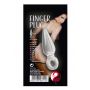Korek analny transparentny z pętlą na palec You2Toys 9,5 cm - 2