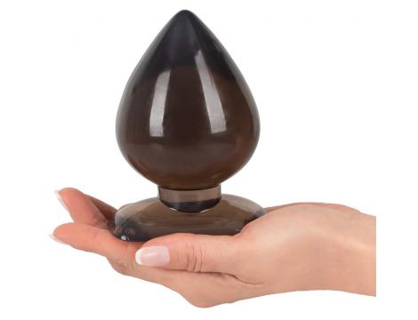 Korek analny Big Plug You2Toys PVC 13 cm czarny transparentny - 8