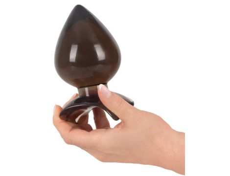 Korek analny Big Plug You2Toys PVC 13 cm czarny transparentny - 9