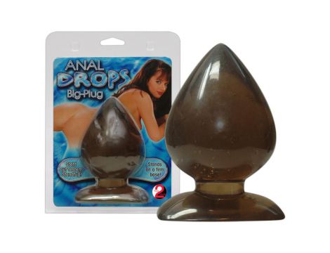 Korek analny Big Plug You2Toys PVC 13 cm czarny transparentny - 10