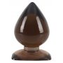 Korek analny Big Plug You2Toys PVC 13 cm czarny transparentny - 4
