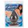 Korek analny Big Plug You2Toys PVC 13 cm czarny transparentny
