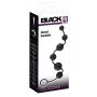 Łańcuch kulkowy analny Black Velvets silikonowy czarny 40 cm - 2