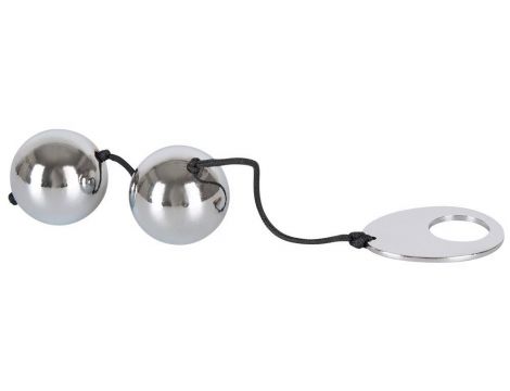 Stalowe kulki miłości Bad Kitty srebrne 23 cm - 5